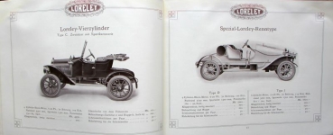 Ley Loreley Motorwagen Modelprogram 1912 Carbrochure (0374)